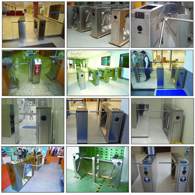 เครื่องกั้น 3 ขา เครื่องนับจำนวนคนเข้าออก