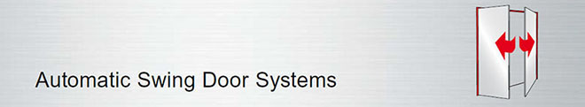 ประตูอัตโนมัติแบบบานสวิง ประตูสวิงอัตโนมัติ Automated system for swing door